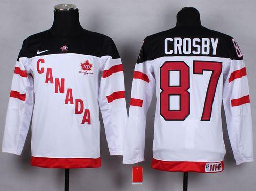 Sidney Crosby Team Canada white jersey