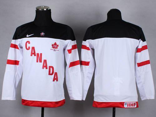 Custom Team Canada white jersey