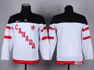 Custom Team Canada white jersey