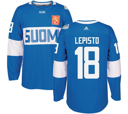 Sami Lepisto Team Finland blue jersey