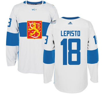 Sami Lepisto Team Finland white jersey