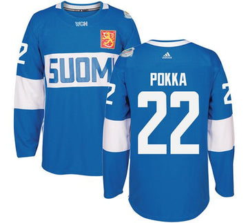 Ville Pokka Team Finland blue jersey