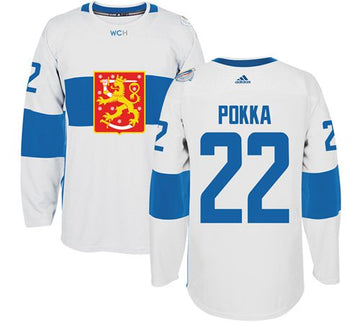 Ville Pokka Team Finland white jersey