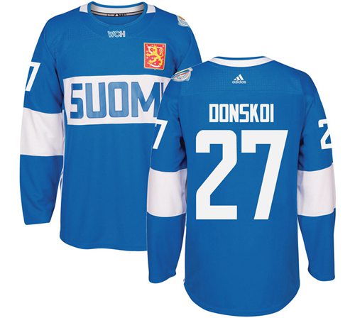 Joonas Donskoi Team Finland blue jersey