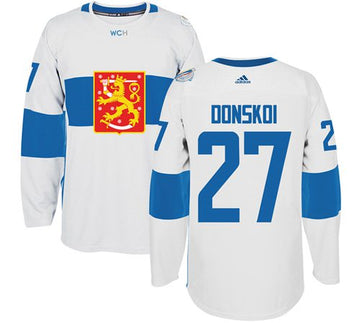 Joonas Donskoi Team Finland white jersey