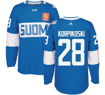 Lauri Korpikoski Team Finland blue jersey