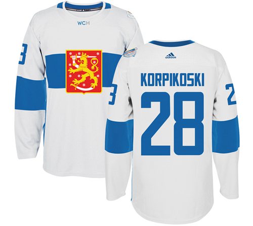 Lauri Korpikoski Team Finland white jersey