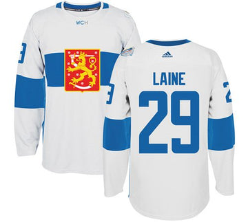 Patrik Laine Team Finland white jersey
