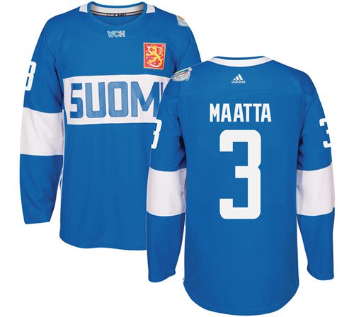 Olli Maatta Team Finland blue jersey