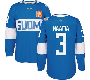 Olli Maatta Team Finland blue jersey