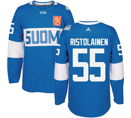Rasmus Ristolainen Team Finland blue jersey
