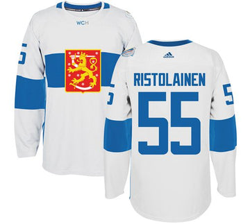 Rasmus Ristolainen Team Finland white jersey