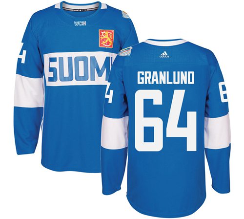Mikael Granlund Team Finland blue jersey