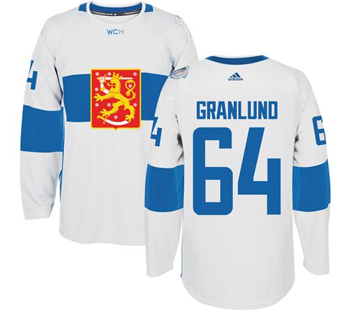 Mikael Granlund Team Finland white jersey