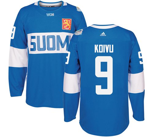 Mikko Koivu Team Finland blue jersey