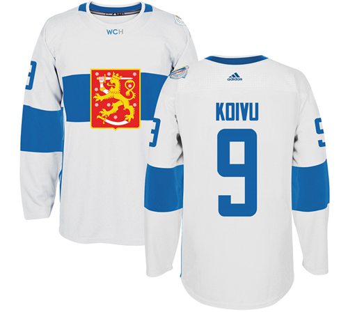 Mikko Koivu Team Finland white jersey