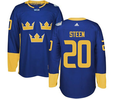 Alexander Steen Team Sweden blue jersey