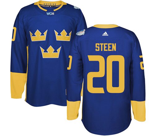 Alexander Steen Team Sweden blue jersey