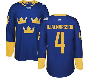 Niklas Hjalmarsson Team Sweden blue jersey