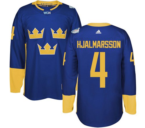 Niklas Hjalmarsson Team Sweden blue jersey