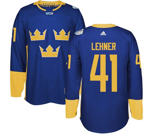 Robin Lehner Team Sweden blue jersey