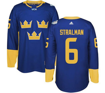 Anton Stralman Team Sweden blue jersey