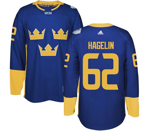 Carl Hagelin Team Sweden blue jersey
