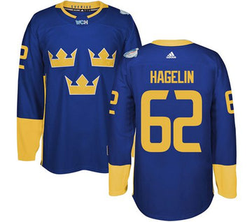 Carl Hagelin Team Sweden blue jersey