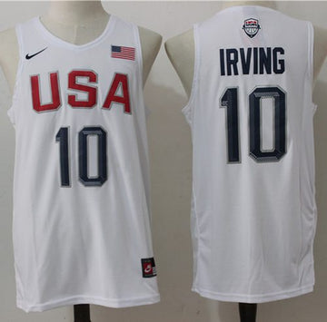 Kyrie Irving USA Basketball white jersey