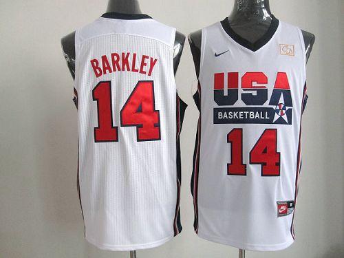 Charles Barkley USA Basketball white Retro jersey
