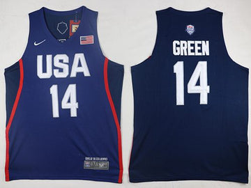 Draymond Green USA Basketball navy jersey