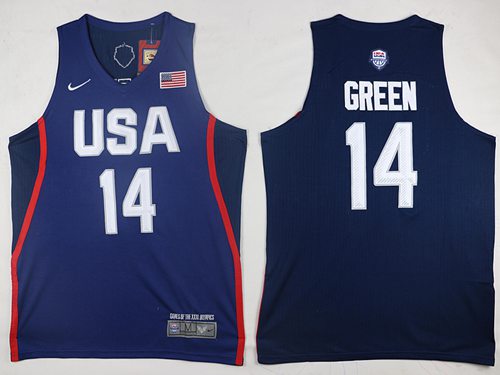 Draymond Green USA Basketball navy jersey
