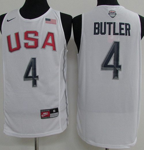 Jimmy Butler USA Basketball white jersey