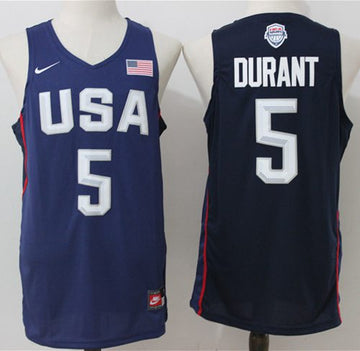 Kevin Durant USA Basketball navy jersey