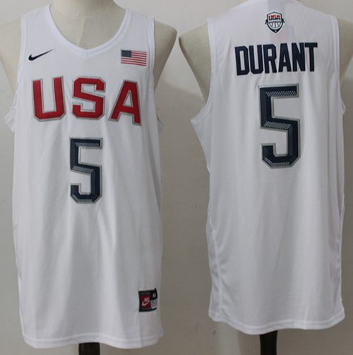 Kevin Durant USA Basketball white jersey