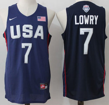 Kyle Lowry USA Basketball navy jersey