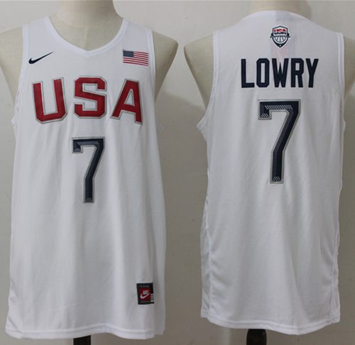 Kyle Lowry USA Basketball white jersey