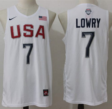 Kyle Lowry USA Basketball white jersey