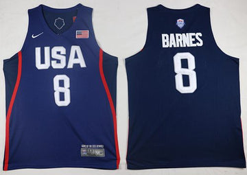 Harrison Barnes USA Basketball navy jersey