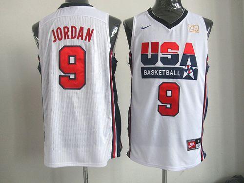 Michael Jordan USA Basketball white Retro jersey
