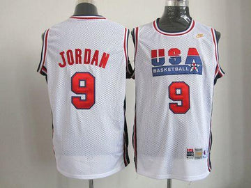 Michael Jordan USA Basketball white Throwback jersey