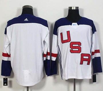 Custom Team USA Hockey white jersey