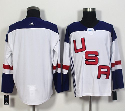Custom Team USA Hockey white jersey