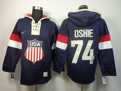 Olympics Team USA Hockey navy jersey