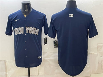Custom New York Yankees navy Limited jersey