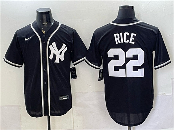 Ben Rice New York Yankees black Fashion jersey