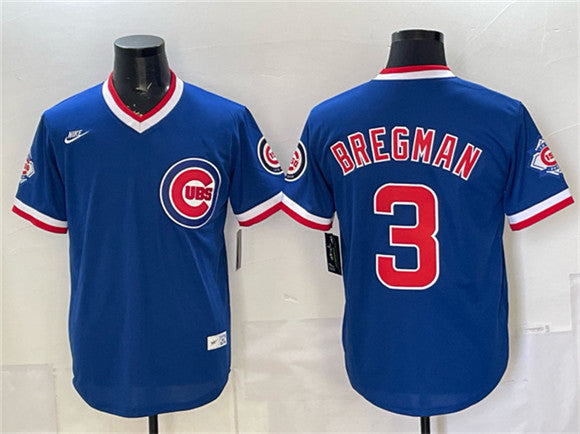 Alex Bregman Chicago Cubs royal Vapor jersey