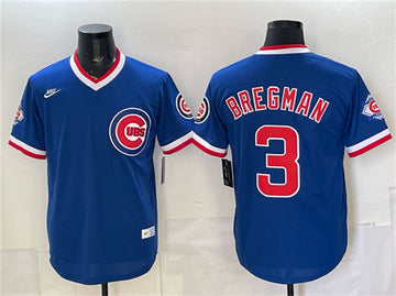 Alex Bregman Chicago Cubs royal Vapor jersey