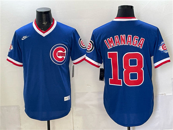 Shota Imanaga Chicago Cubs royal Vapor jersey