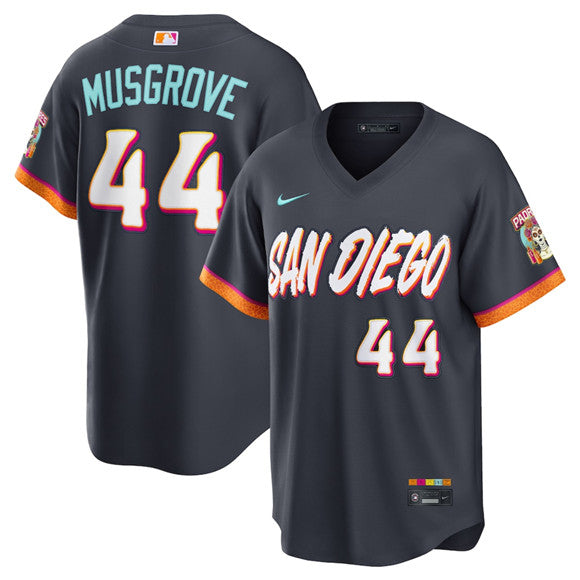 Joe Musgrove Obsidian San Diego Padres City Connect jersey